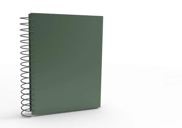 3D notebook obal — Stock fotografie