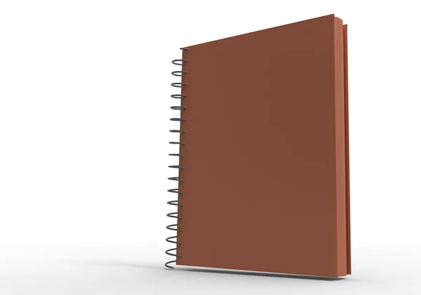 3D cover notebook — Stockfoto