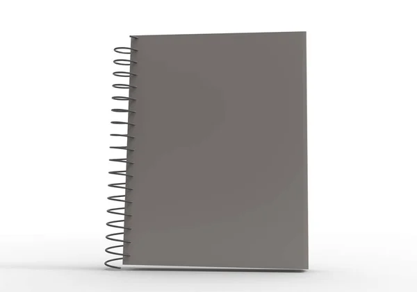 3D notebook obal — Stock fotografie