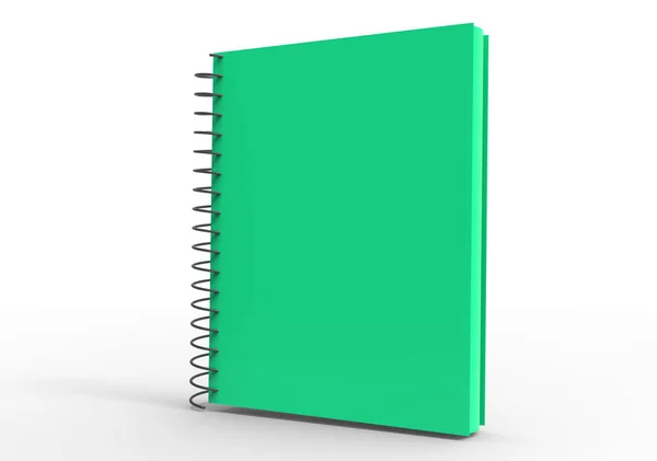 3D notebook obal — Stock fotografie