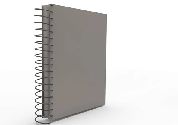 Cuaderno de portada 3D — Foto de Stock