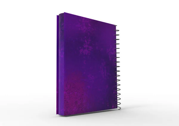 Caderno de capa 3D — Fotografia de Stock