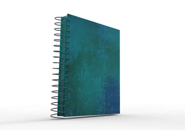 3D notebook obal — Stock fotografie