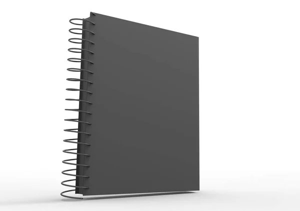 3D notebook obal — Stock fotografie