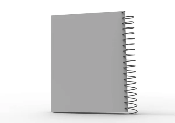 3D cover notebook — Stockfoto