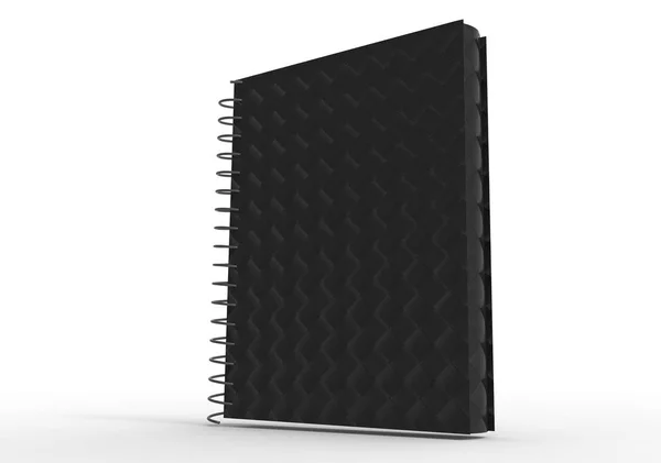 3D notebook obal — Stock fotografie