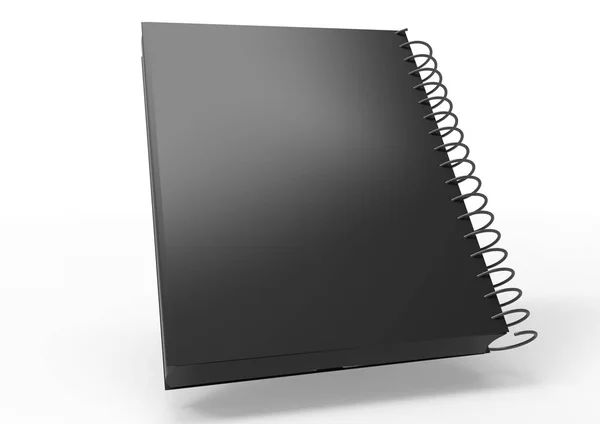 3D notebook obal — Stock fotografie