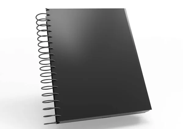 3D notebook obal — Stock fotografie