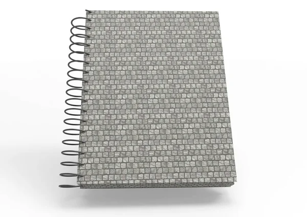 Notebook copertă 3D — Fotografie, imagine de stoc