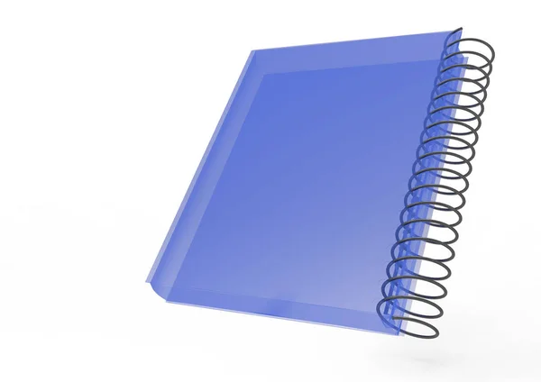 Caderno de capa 3D — Fotografia de Stock