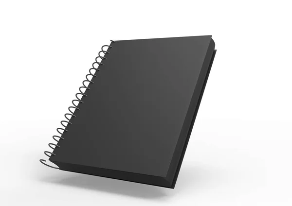 3D notebook obal — Stock fotografie