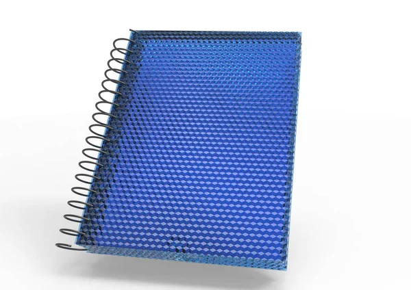 Caderno de capa 3D — Fotografia de Stock