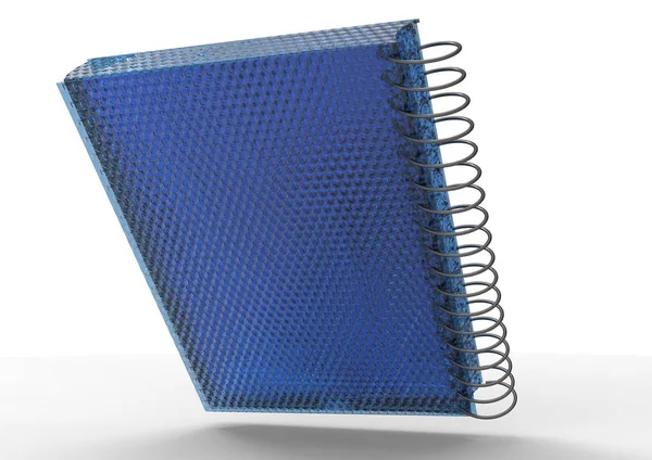 3D обложка ноутбука — стоковое фото