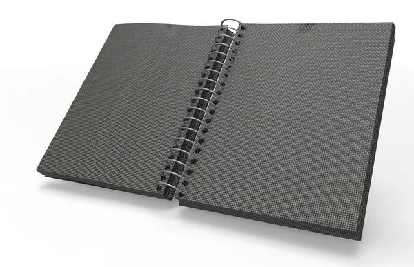 Stránky 3d notebook — Stock fotografie