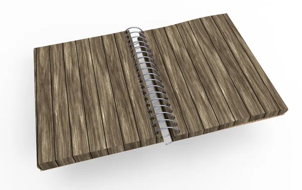 Stránky 3d notebook — Stock fotografie