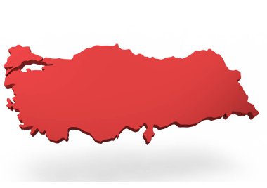 Türkiye'de harita izole