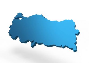Türkiye'de harita izole