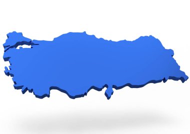 Türkiye'de harita izole