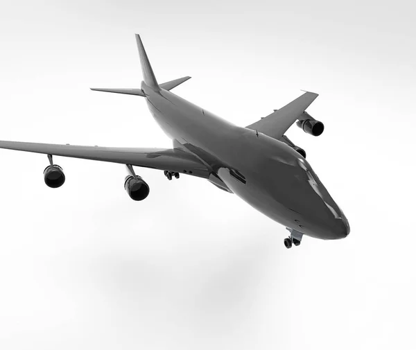 Samolot 3D renderowania — Zdjęcie stockowe