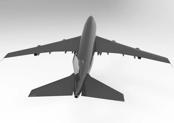 3D render vliegtuig — Stockfoto