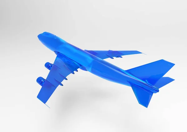 3D render plane — Stock Photo, Image