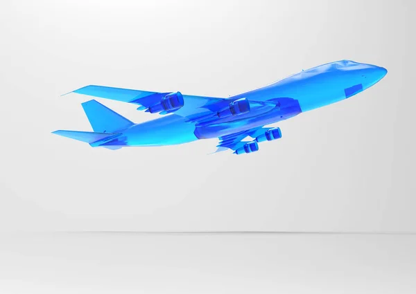 3D render plane — Stock Photo, Image