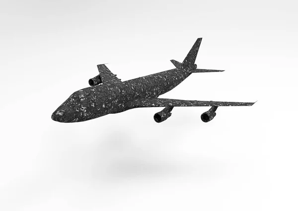 3D render plane — Stock Photo, Image