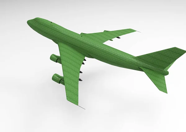 3D render plane — Stock Photo, Image