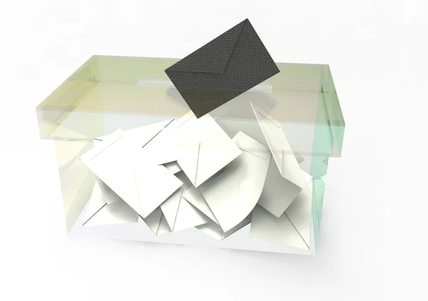 The ballot box — Stock Photo, Image