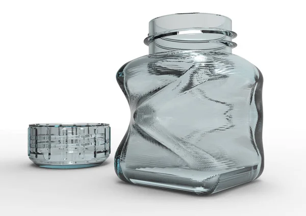 压碎的 jar 包 — 图库照片