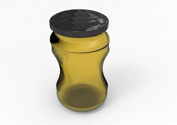 Jar package 3D — Stock Photo, Image