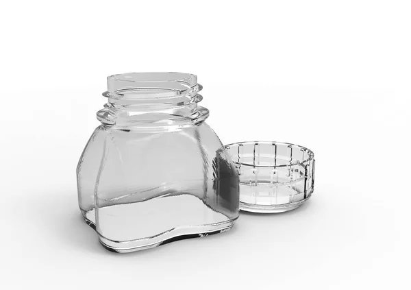 Small  bottle 3D — Stock Photo, Image