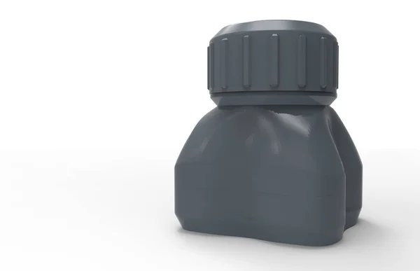 Piccola bottiglia 3D — Foto Stock