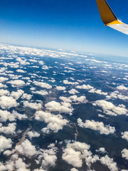 Хмари літати зйомки — стокове фото