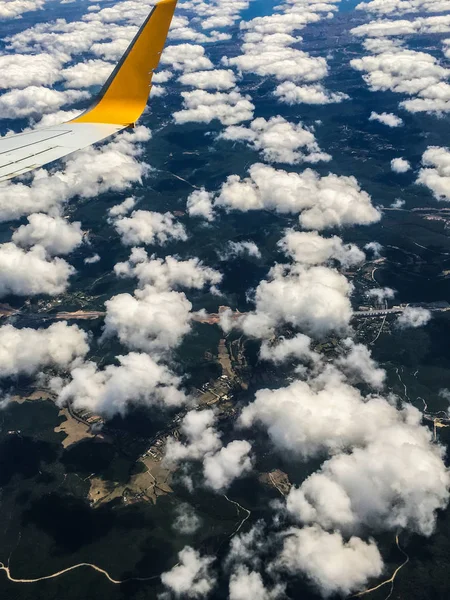 Хмари літати зйомки — стокове фото