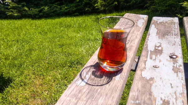 Tee und Outdoor — Stockfoto