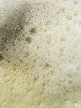 Sabun veya bira kabarcıklar arka plan