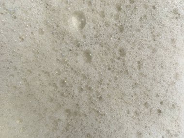 Sabun veya bira kabarcıklar arka plan