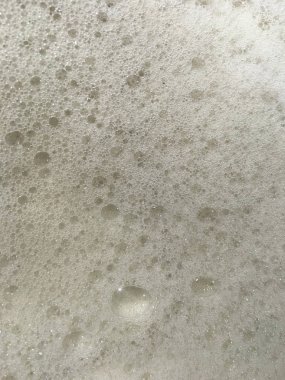 Sabun veya bira kabarcıklar arka plan