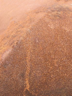 Paslı metal arka plan birimi 