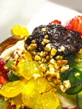 Gözleme tatlı arka plan birimi