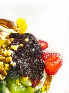 Gözleme tatlı arka plan birimi