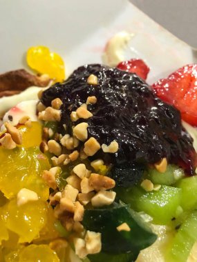 Gözleme tatlı arka plan birimi