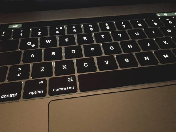 计算机键盘背景 — 图库照片