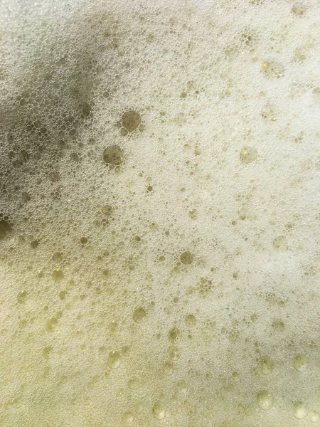 Sabun veya bira kabarcıklar arka plan