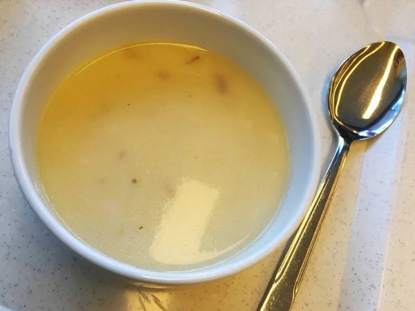 Suppe, Schlamassel, Hüttenhintergrund — Stockfoto