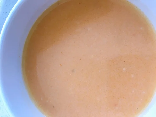 Sopa, bagunça, pano de fundo pottage — Fotografia de Stock