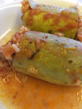 kabak dolması birim izole arka plan