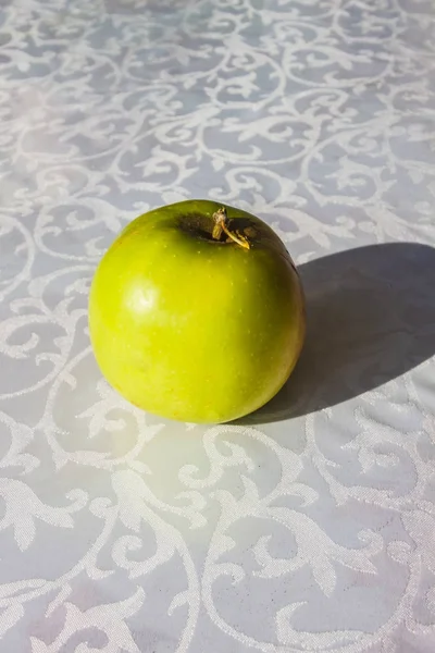 Äpple Äppelsyra Bakgrund Enhet Isolera — Stockfoto