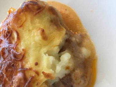 Köfte ve sebze izole etmek